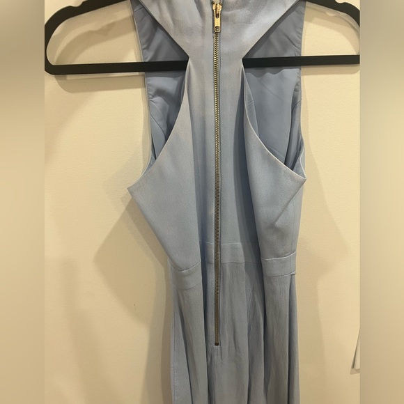 NBD x The Naven Twins Light Blue High Neck Cut Out Dress - Picture 3 of 5